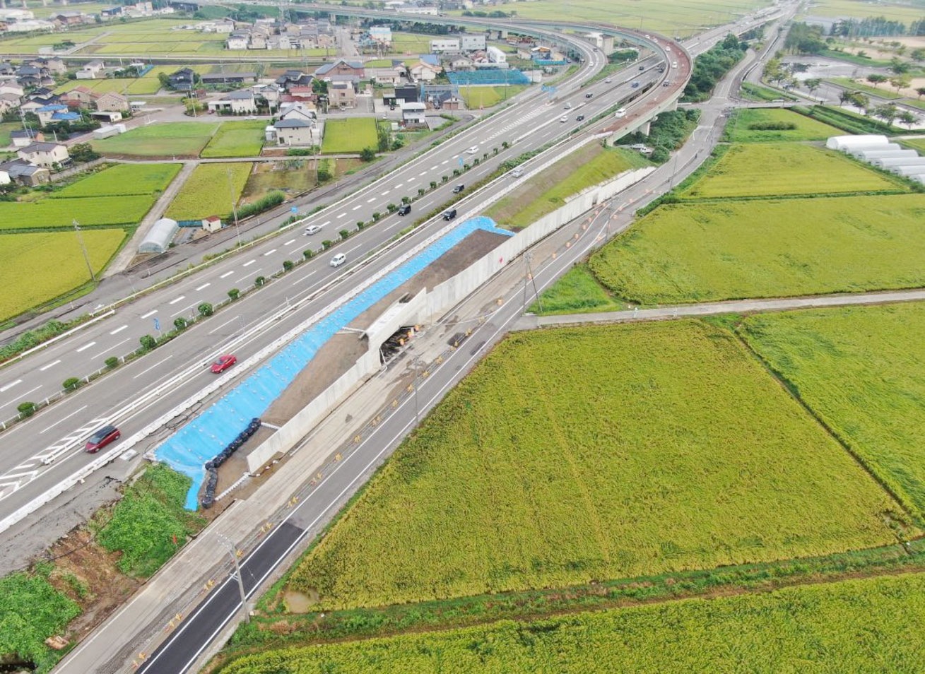 道路工事施工例